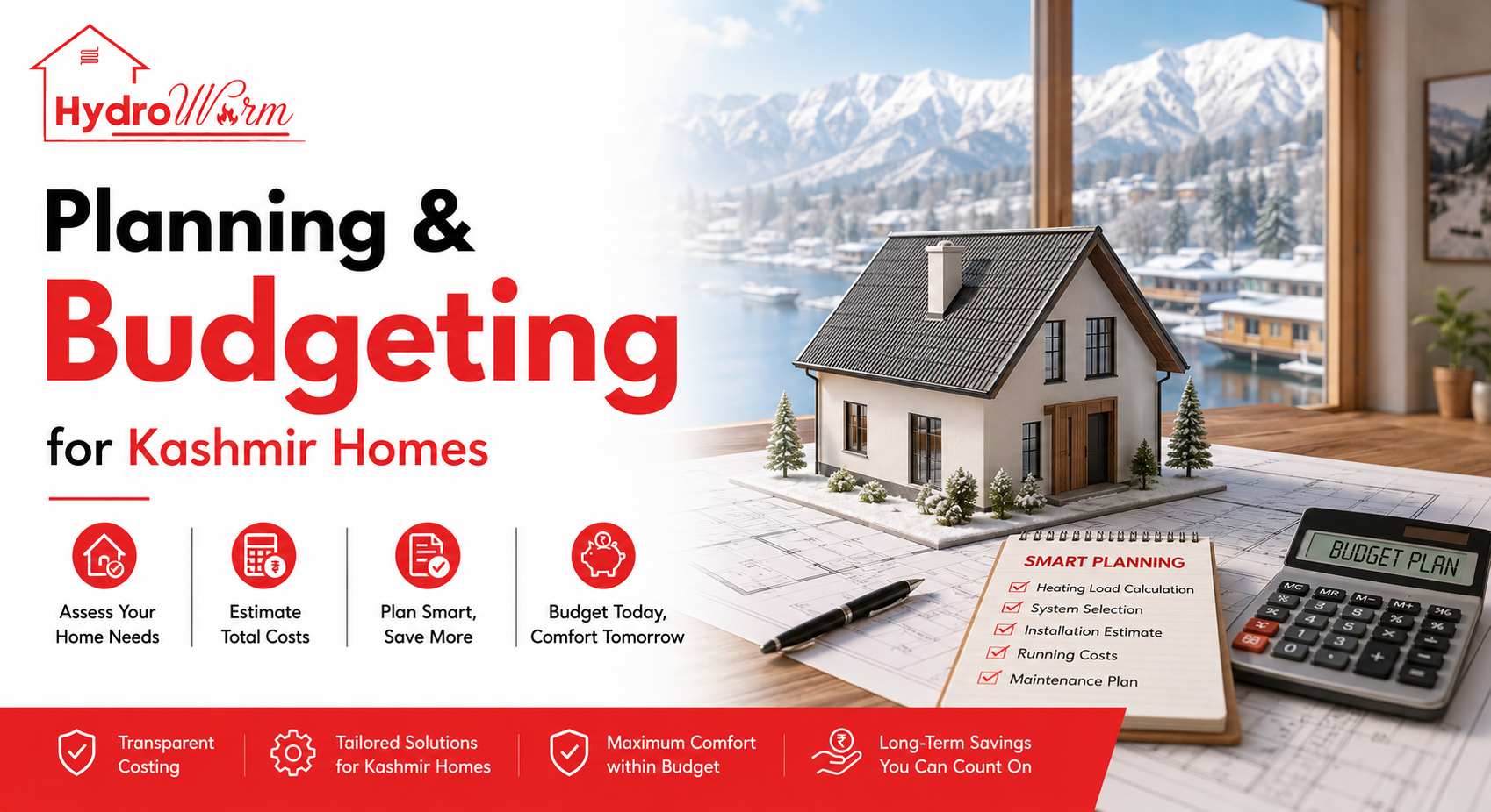 planning and budgeting for kashmir homes